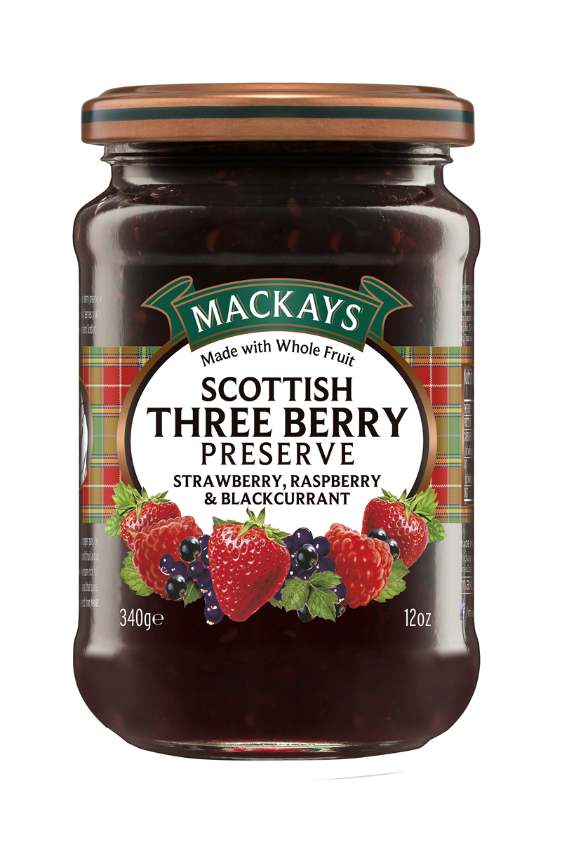 Mackays Marmelade 3 Bær