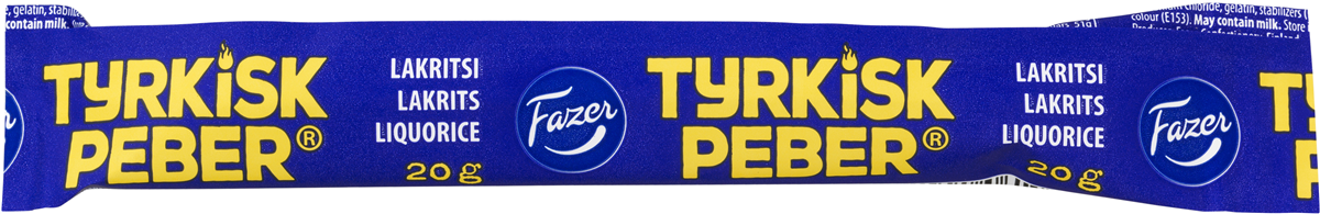 Fazer Lakridsstang Tyrkisk Peber