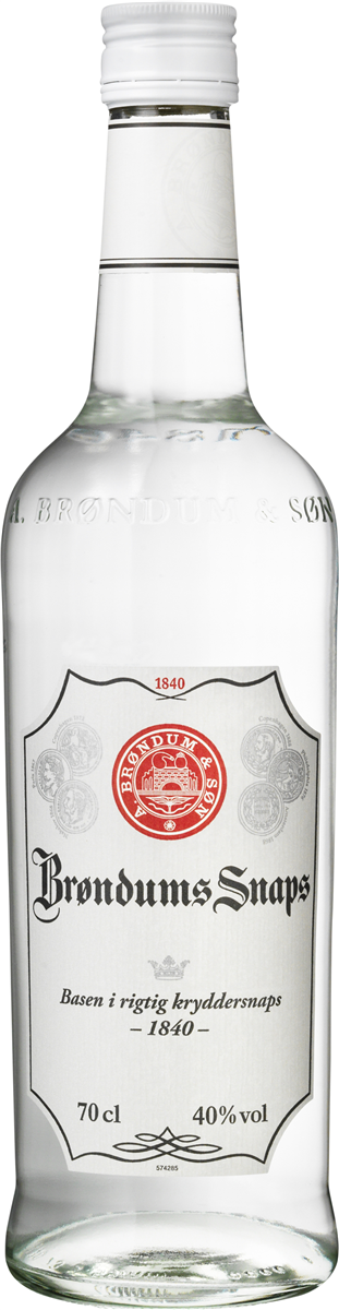 Brøndums Snaps Klar 40% 70 cl