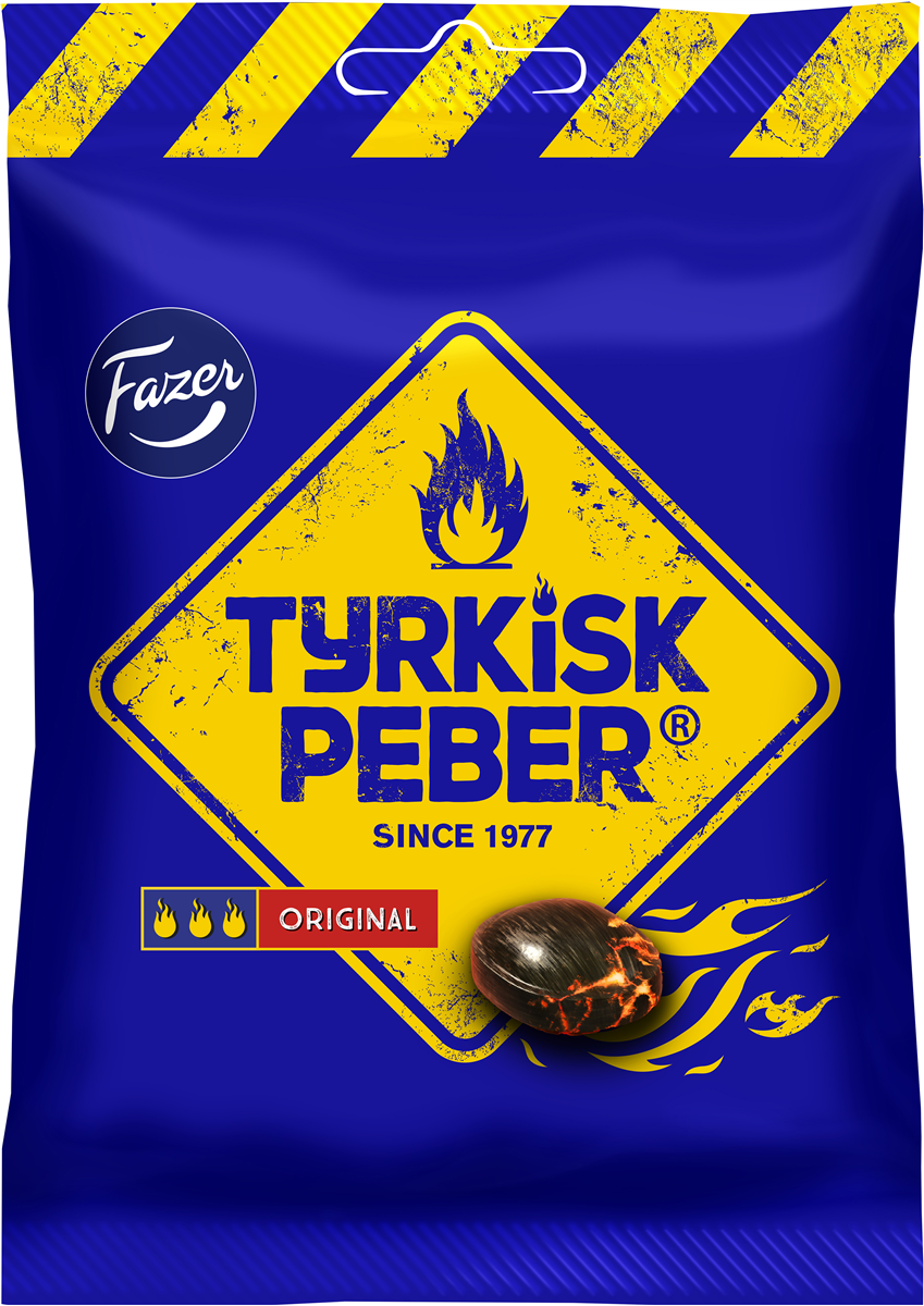 Tyrkisk peber original, Fazer