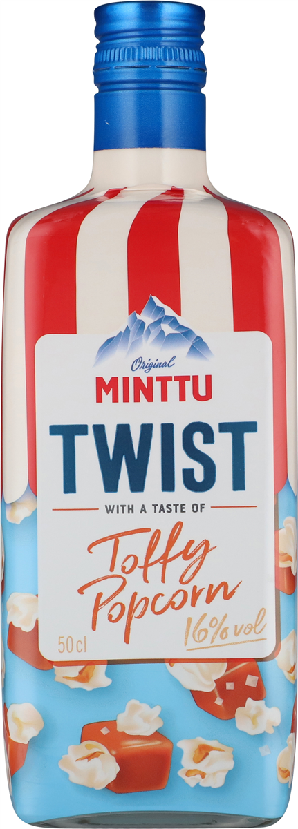 Minttu Twist Popcorn 16%