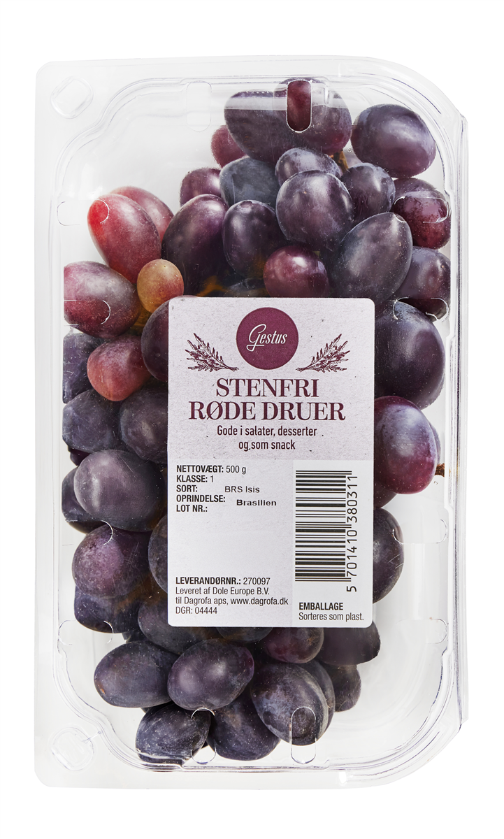 Vindruer Rød Stenfri