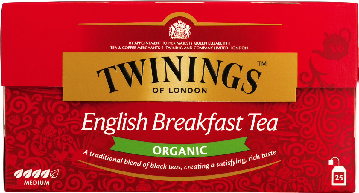 Twinings English Breakfast Øko 25 br