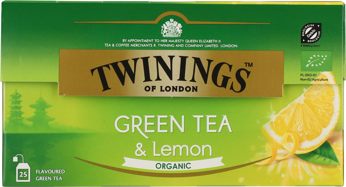 Twinings Green Tea Lemon Øko