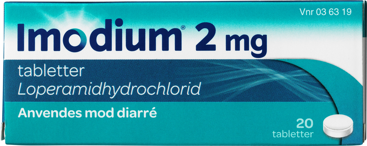 Imodium Tablet 2 mg 20 stk