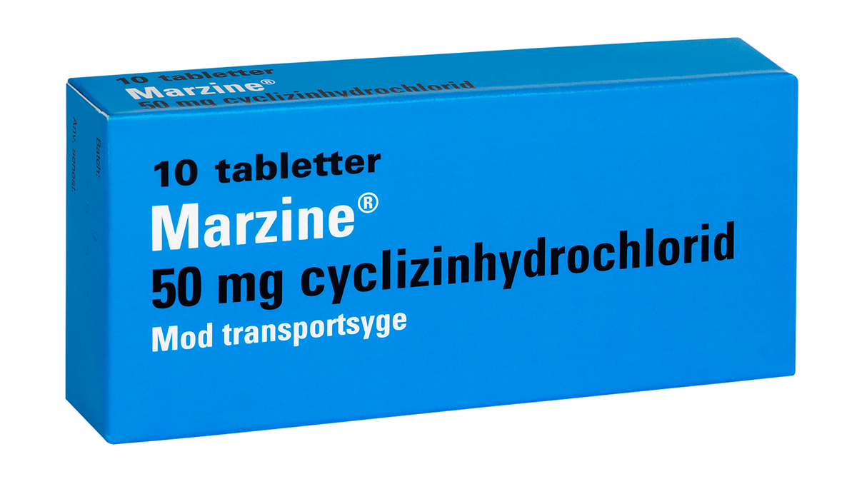 Marzine tabletter 50 mg