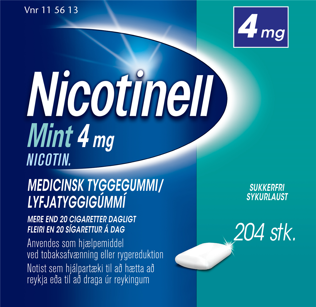 Nicotinell Tyggegummi Mint