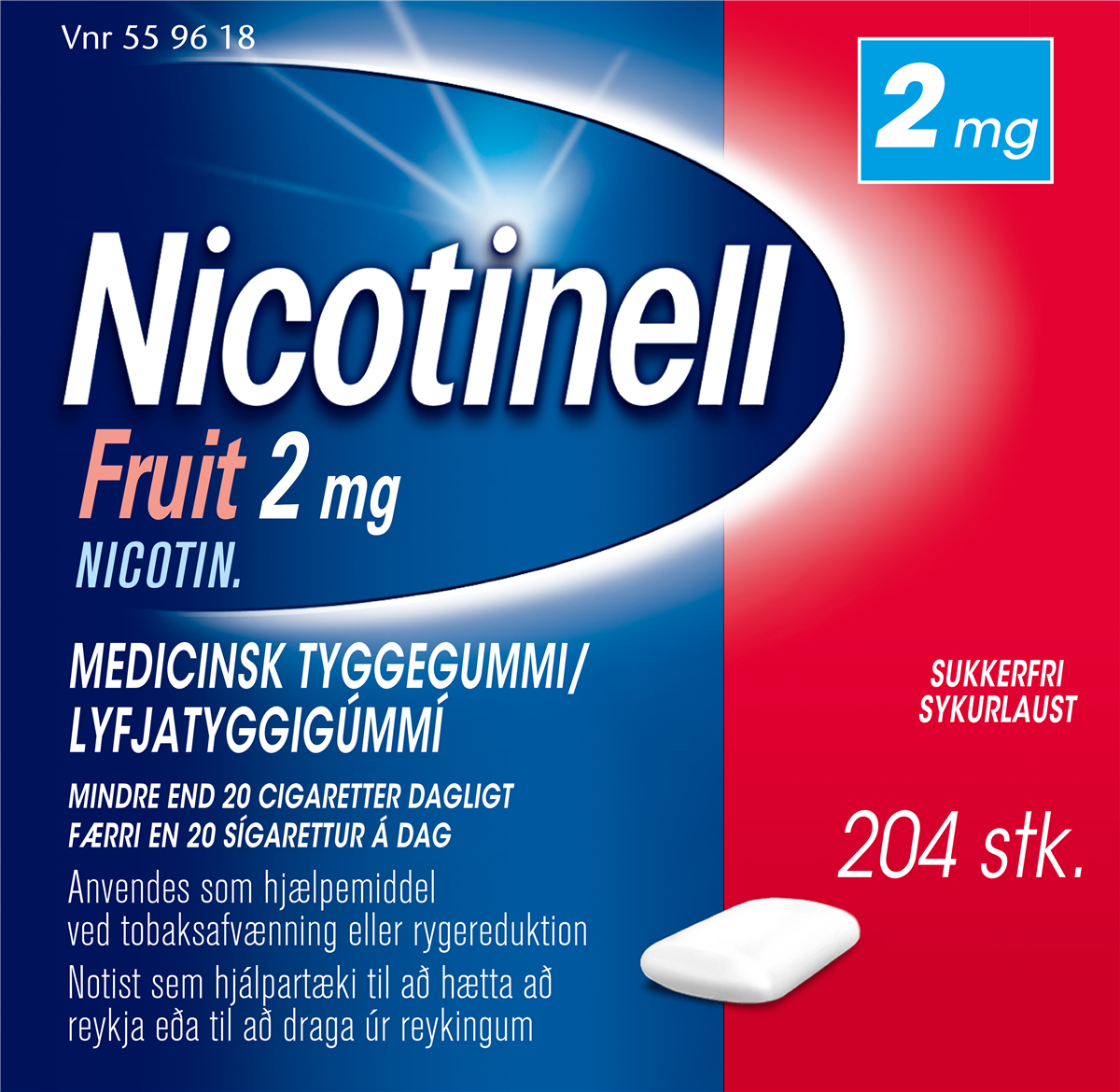 Nicotinell Tyggegummi Fruit