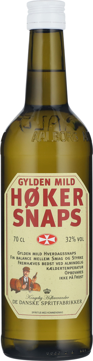 Høker Snaps Gylden 32% 70 cl