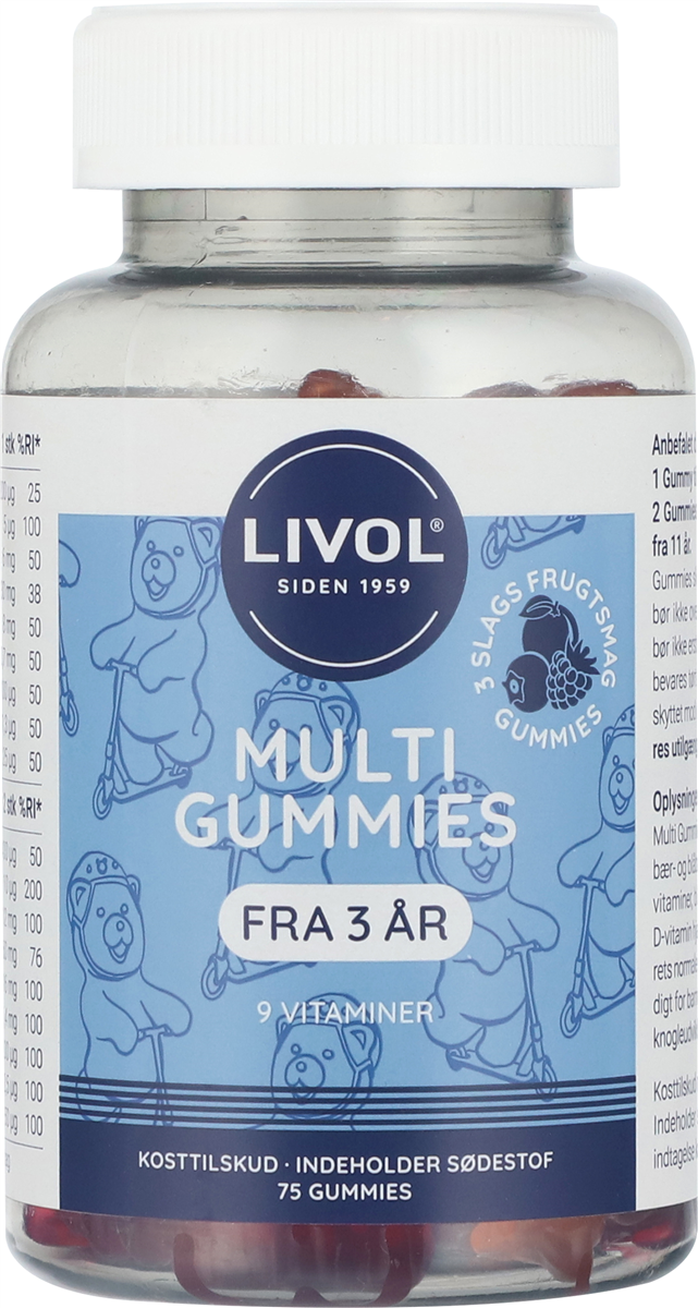 Livol Vitaminbjørne Original