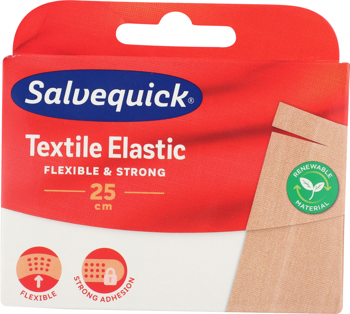 Salvequick Textile 12x25 cm