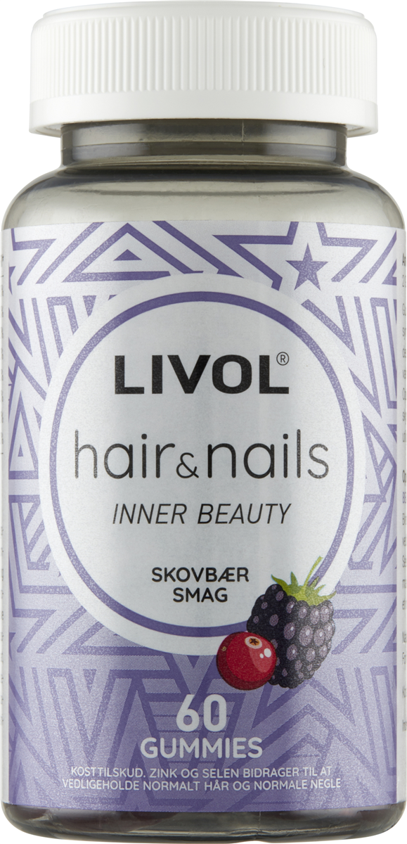 Livol Hair & Nails gummies 60 stk.