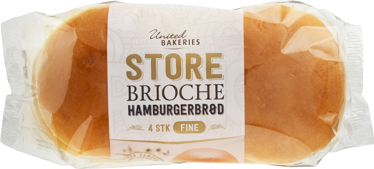 Brioche Burgerboller XL
