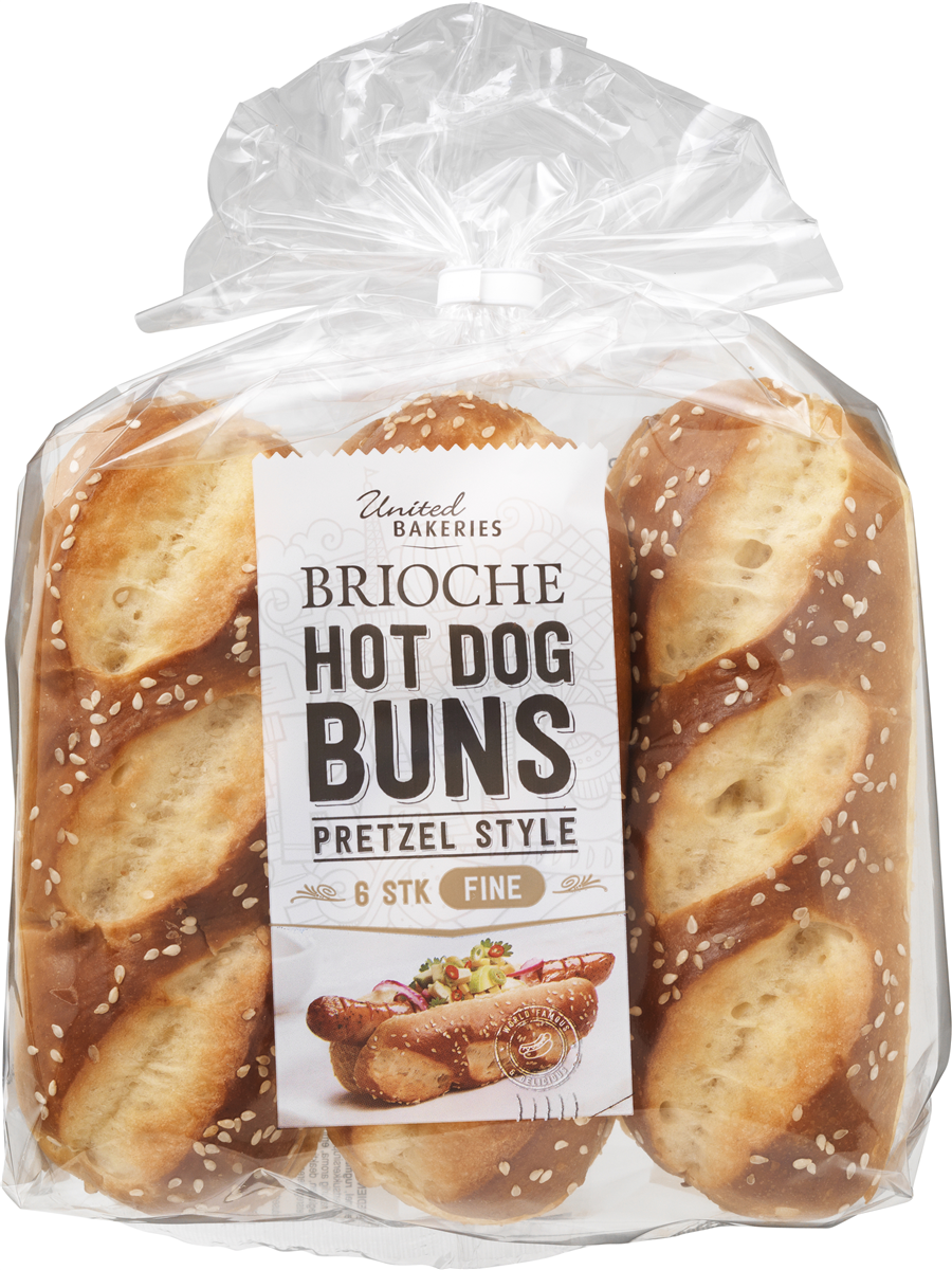 Brioche Pretzel Pølsebrød