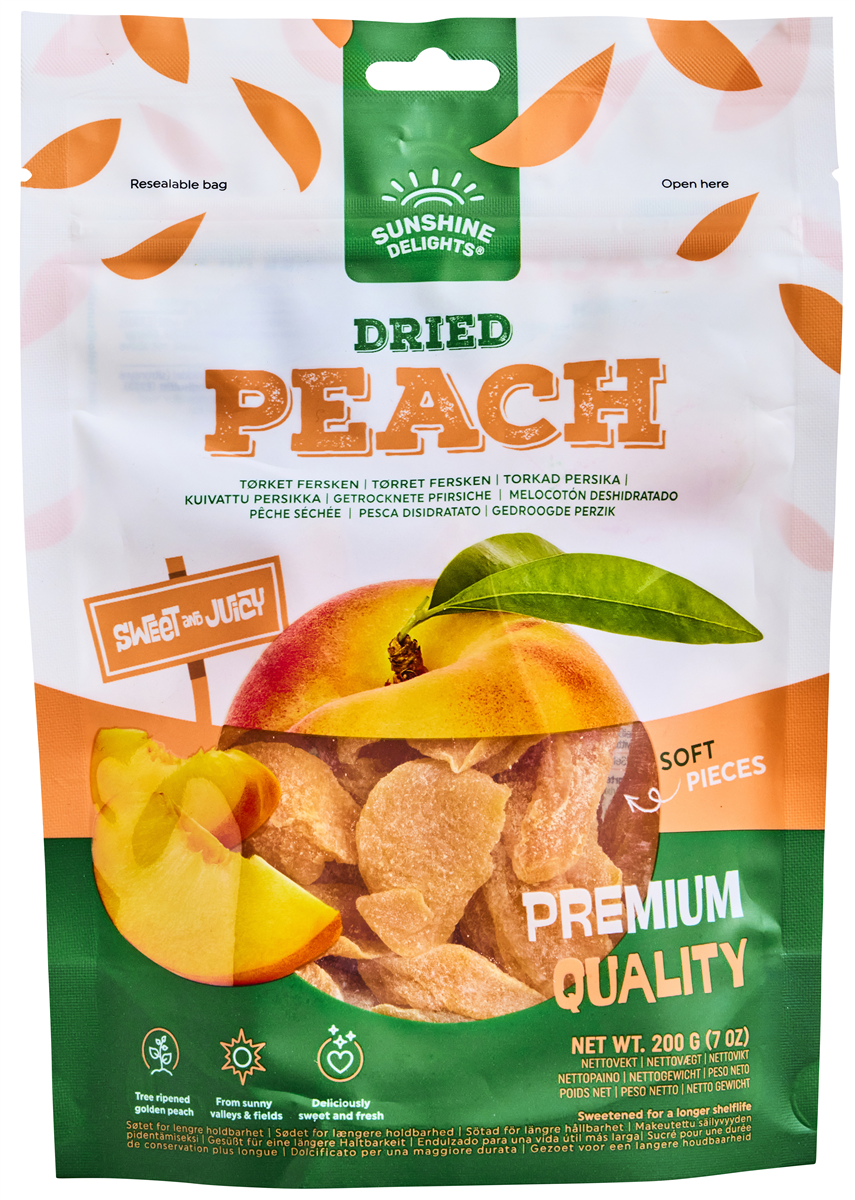 Sunshine Delights, Tørret fersken