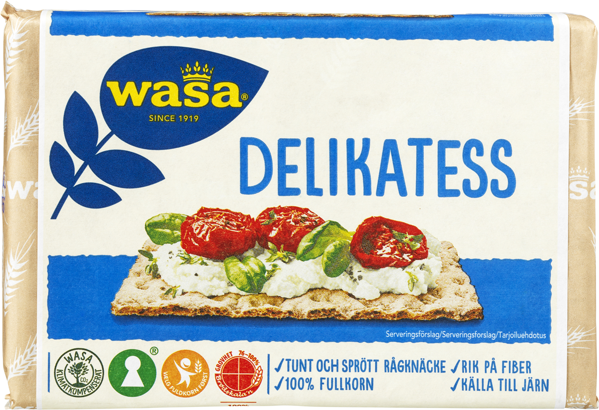Wasa, Fuldkornsknækbrød