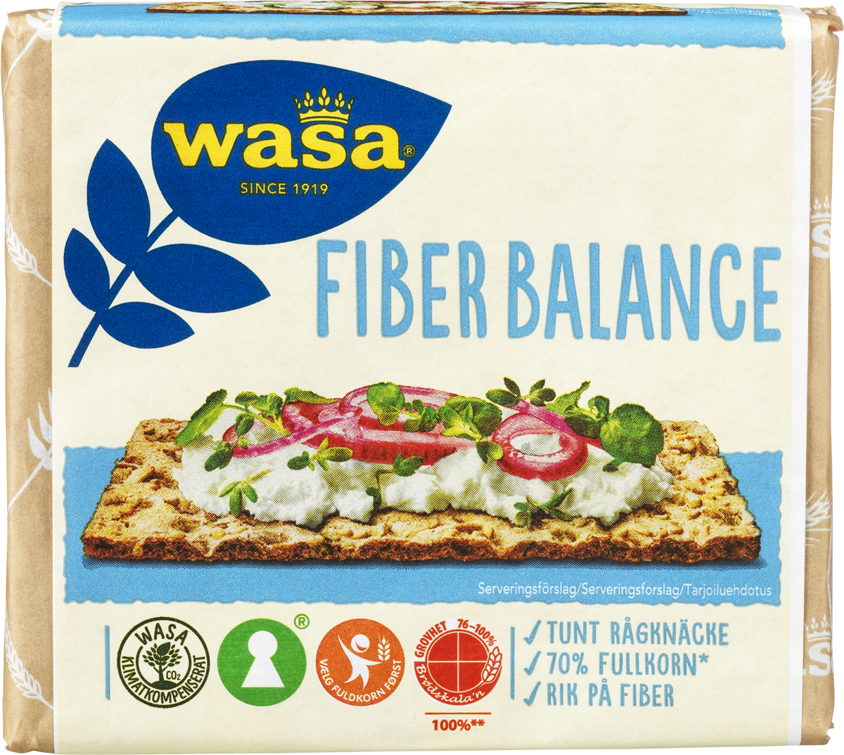 Wasa, Fuldkornsknækbrød