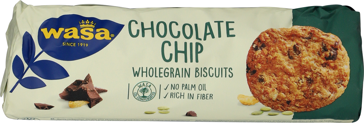 Kiks m. chokoladestykker, Wasa 230 g