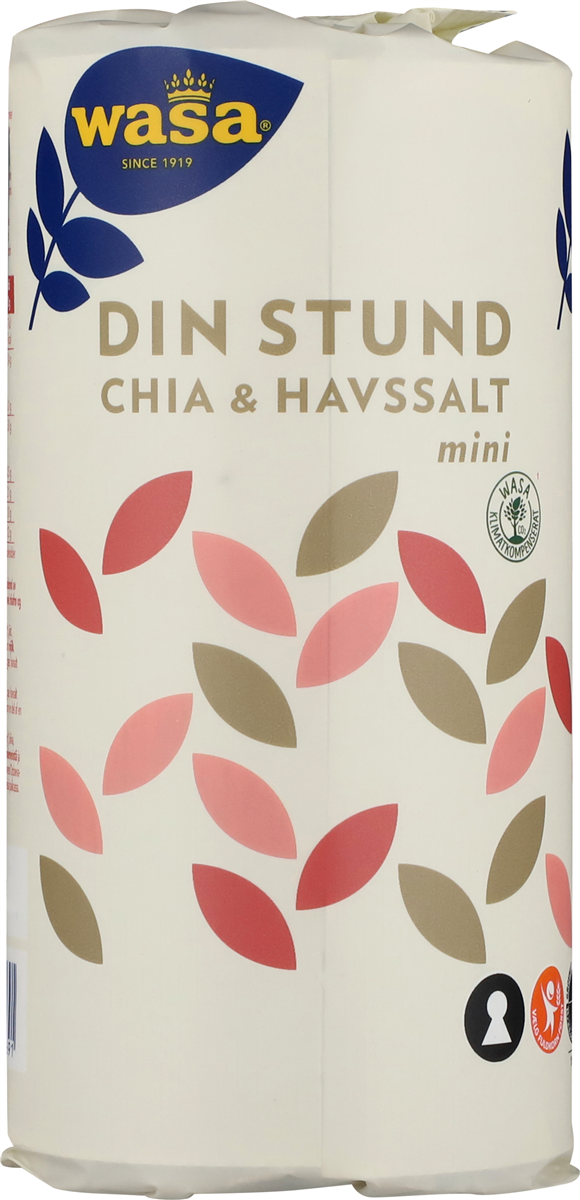 Wasa Knækbrød med chia og havsalt 270 g