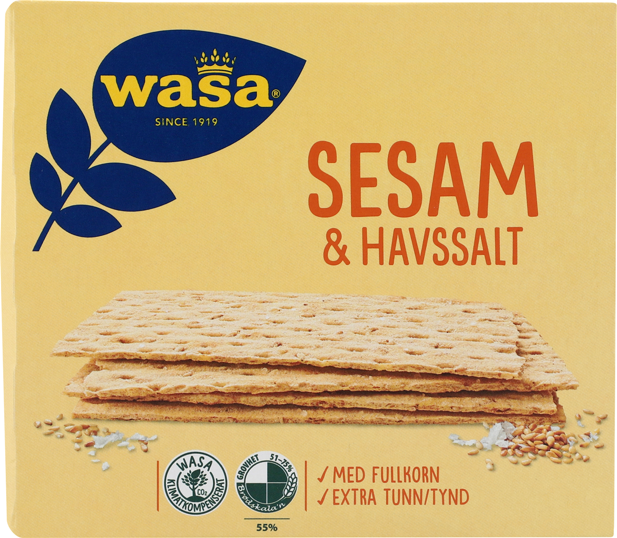 Wasa Crisp Sesam & Havsalt