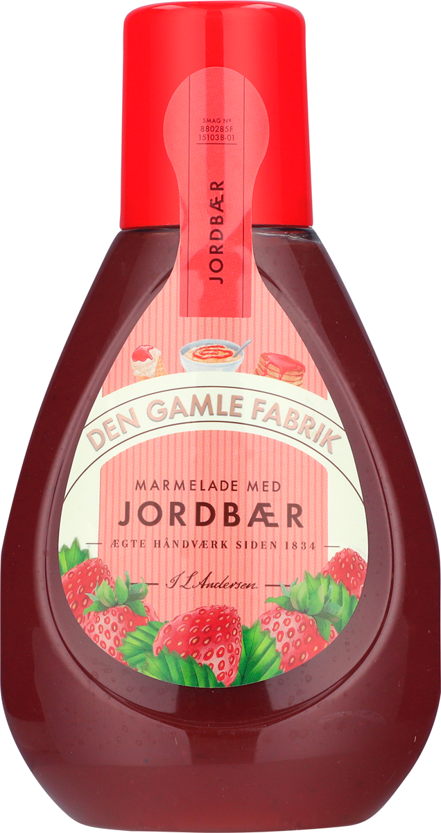 D.G.F Marmelade Jordbær 425 g