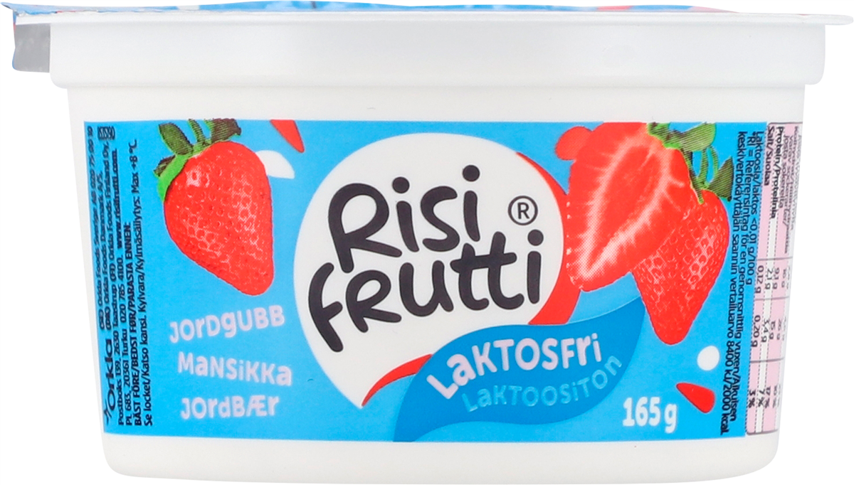 Risifrutti jordbær LF 175 g