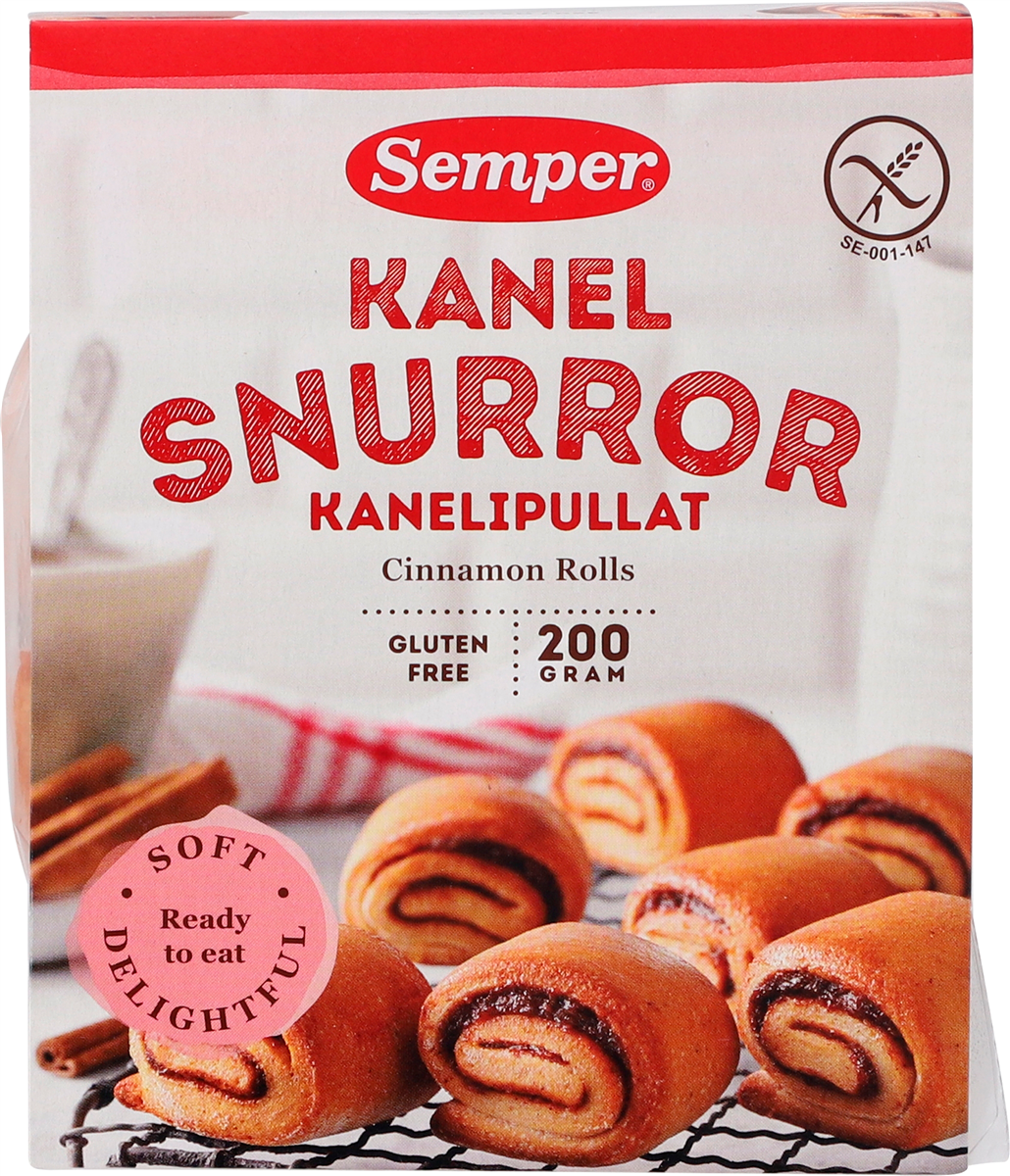 Semper kanelsnurror glf 200 g