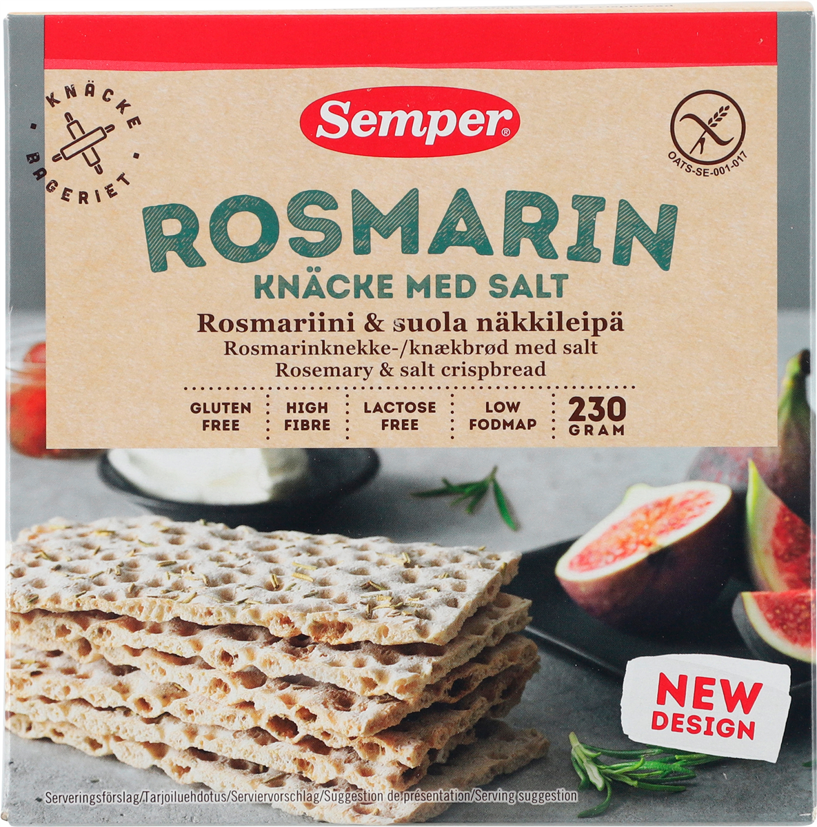 Semper Rosmarinknäcke Salt