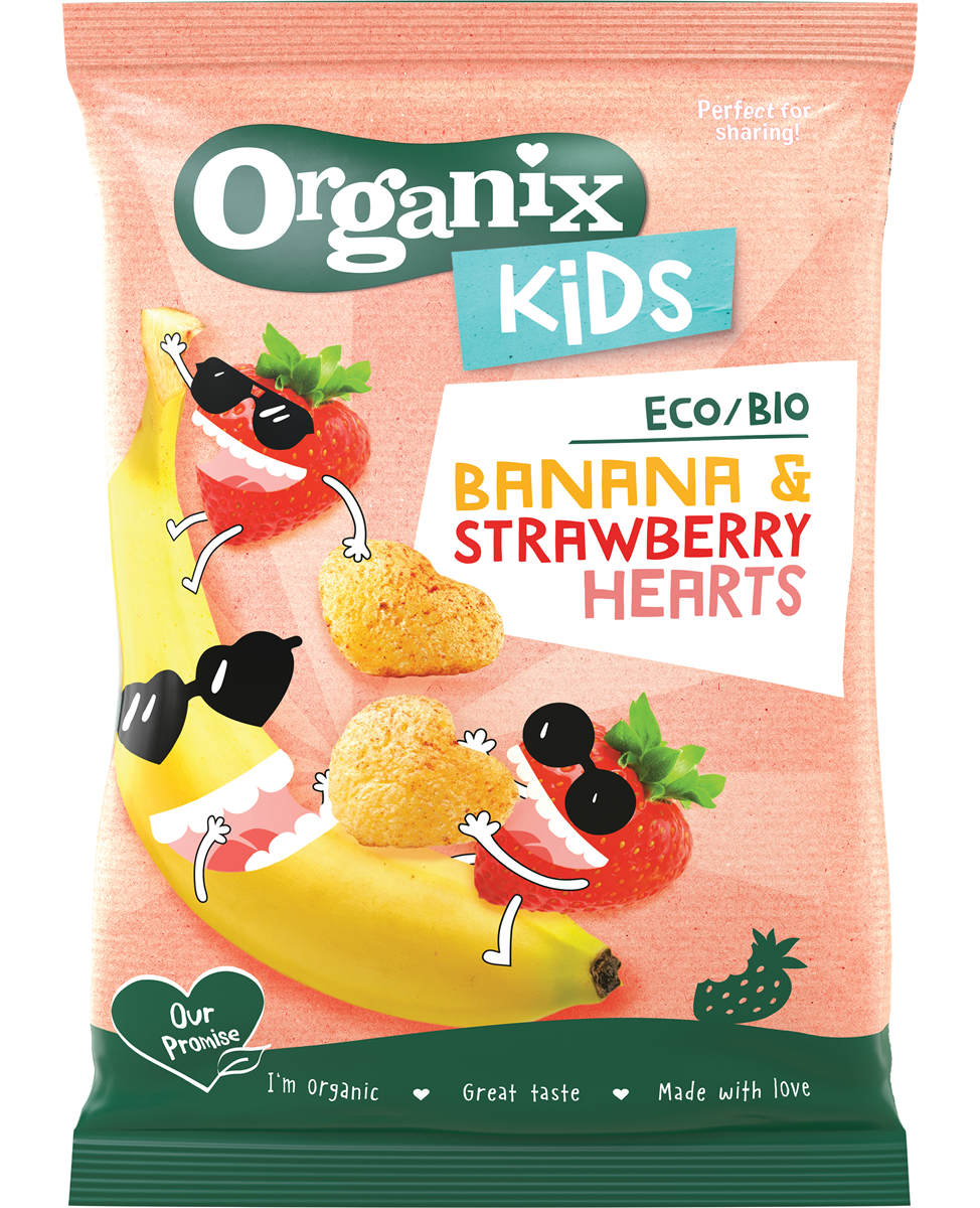 Organix ban&stra heart øko 30 g