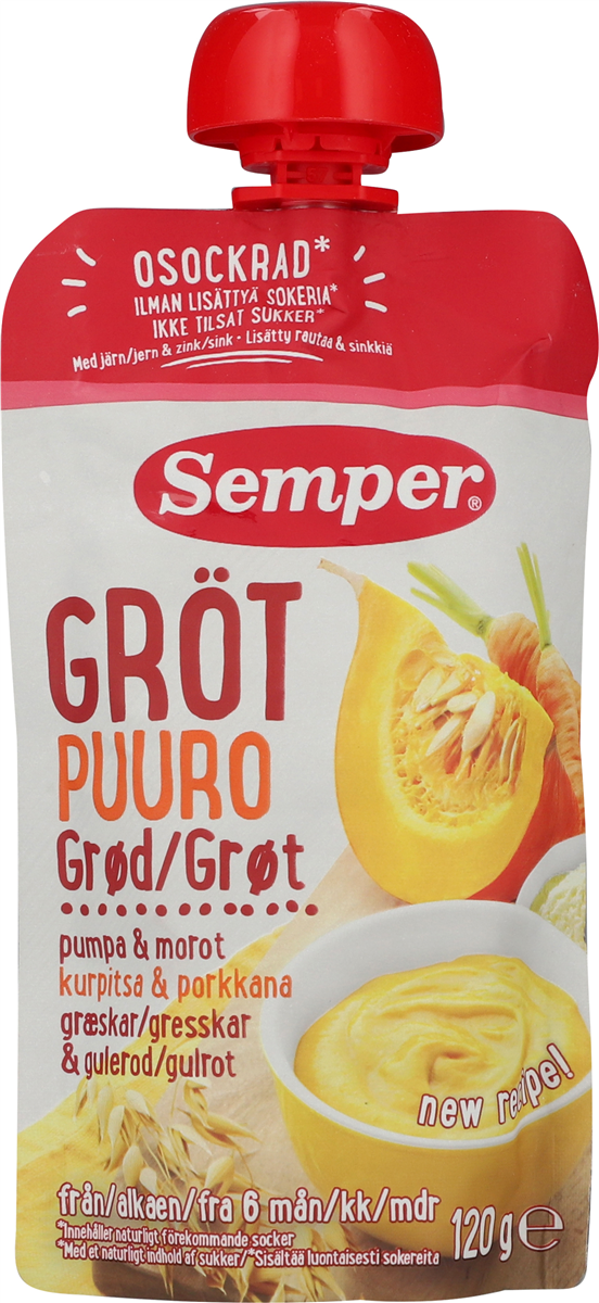 Semper Grød Græsk 6M