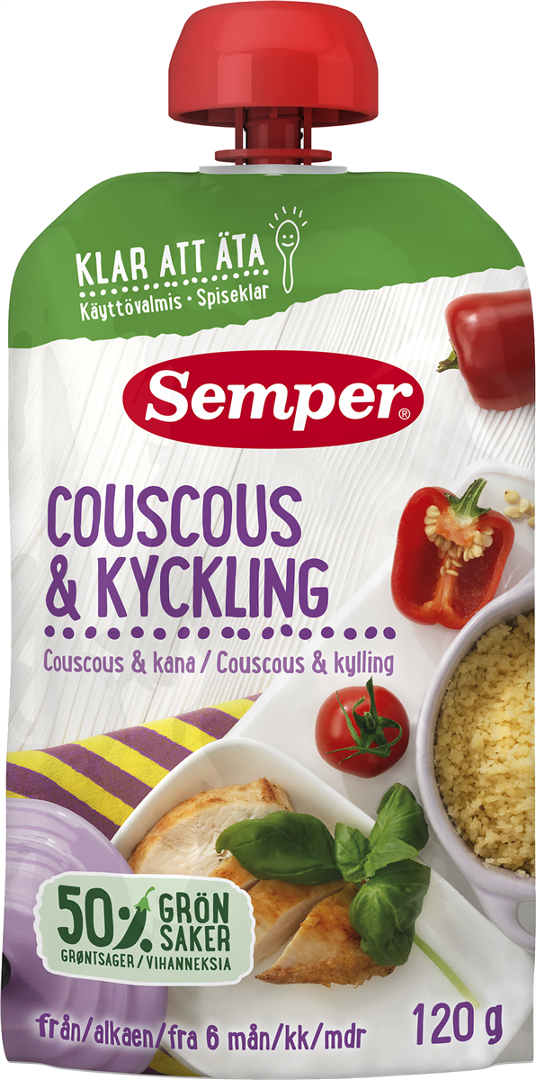 Semper pouch cous/kyl 6 mdr 120 g