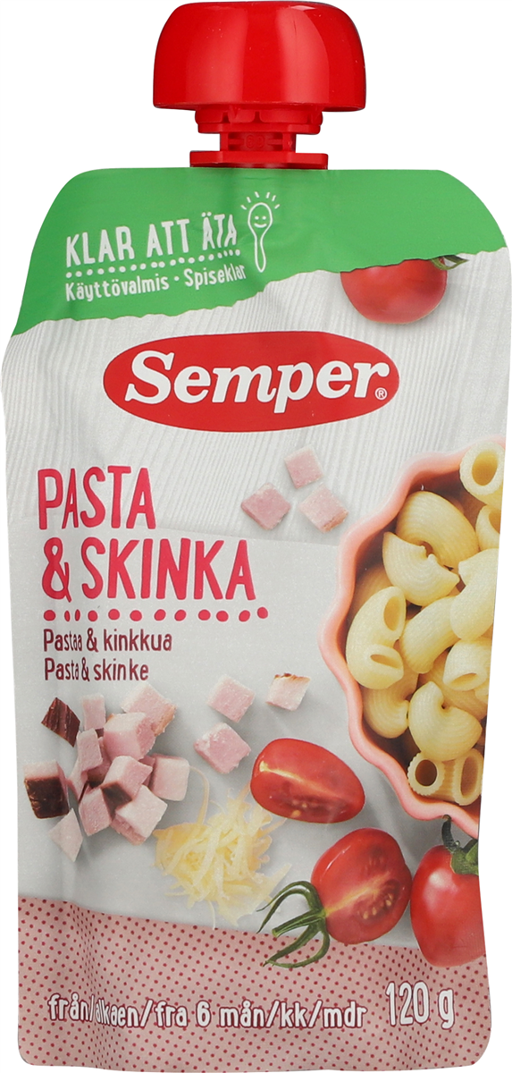 Semper pasta og skinke 190 g