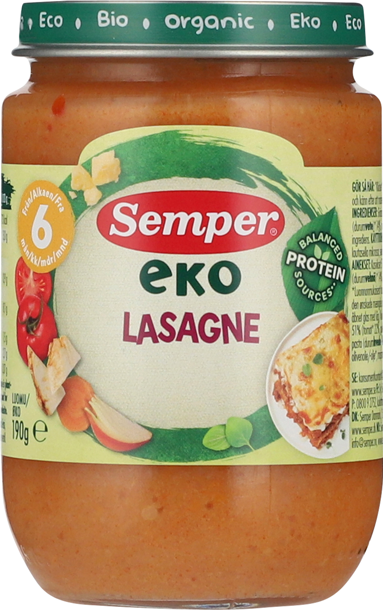 Semper lasagne 190 g