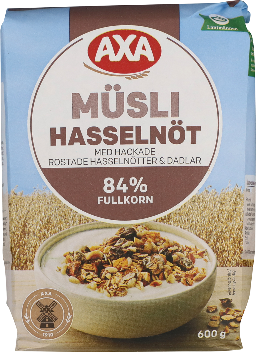 Axa Müsli Hasselnød