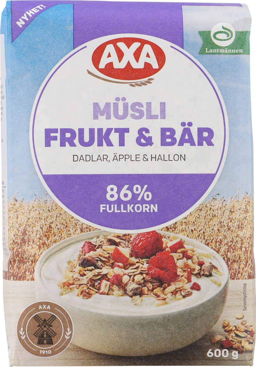 AXA Muesli Frugt & Bær