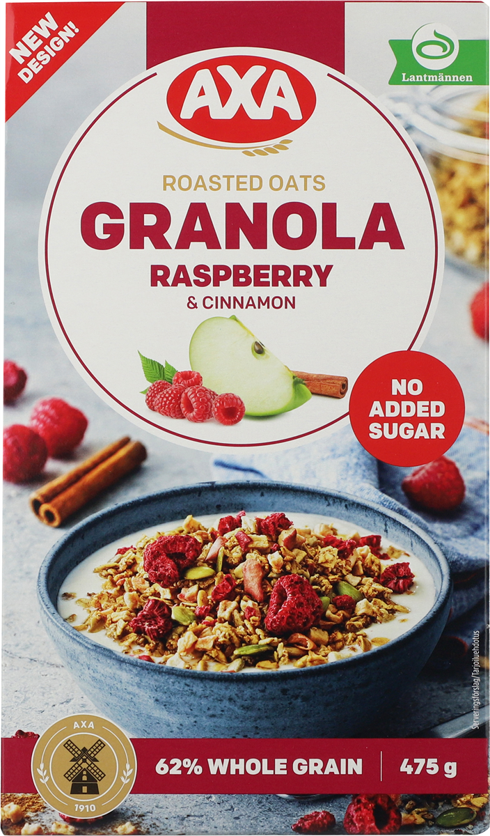 Axa Granola Raspberry & Ci 475 g