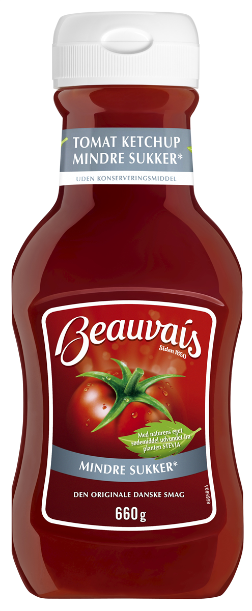 Beauvais ketchup stevia 500 g
