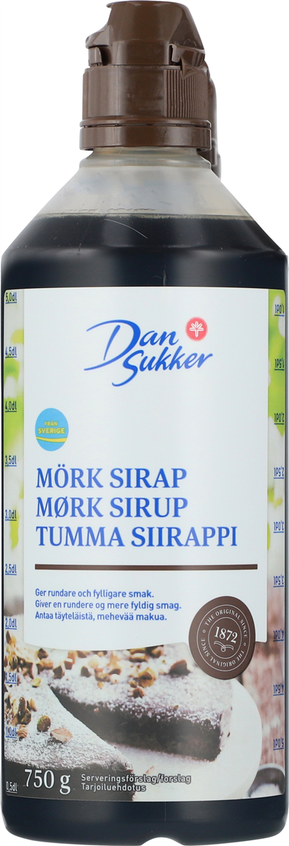 Dansukker, Mørk sirup