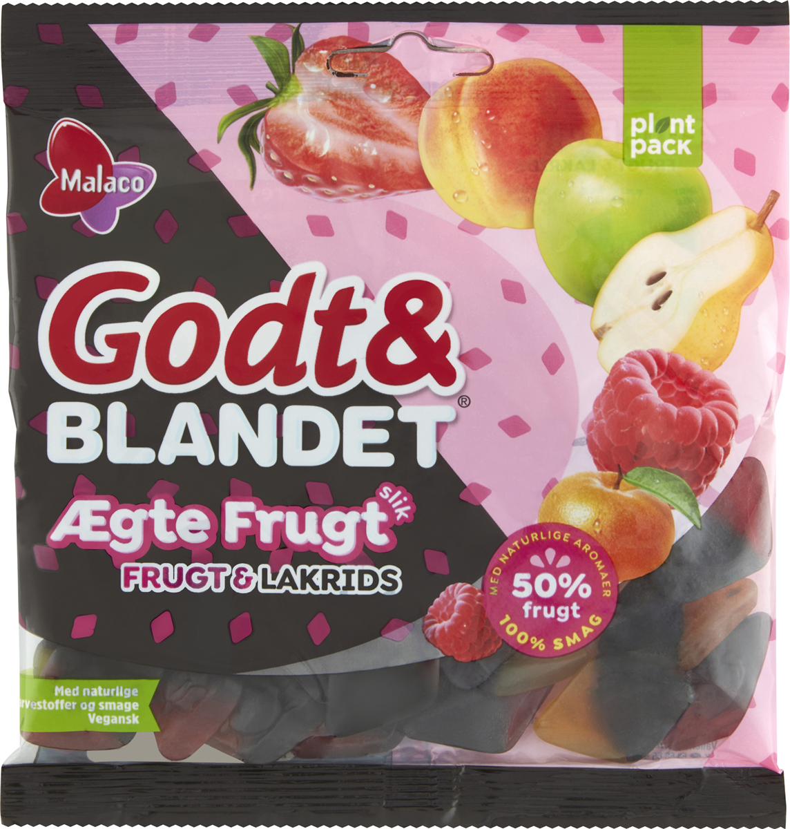 Malaco G&B Ægte Frugt Duo 110 g