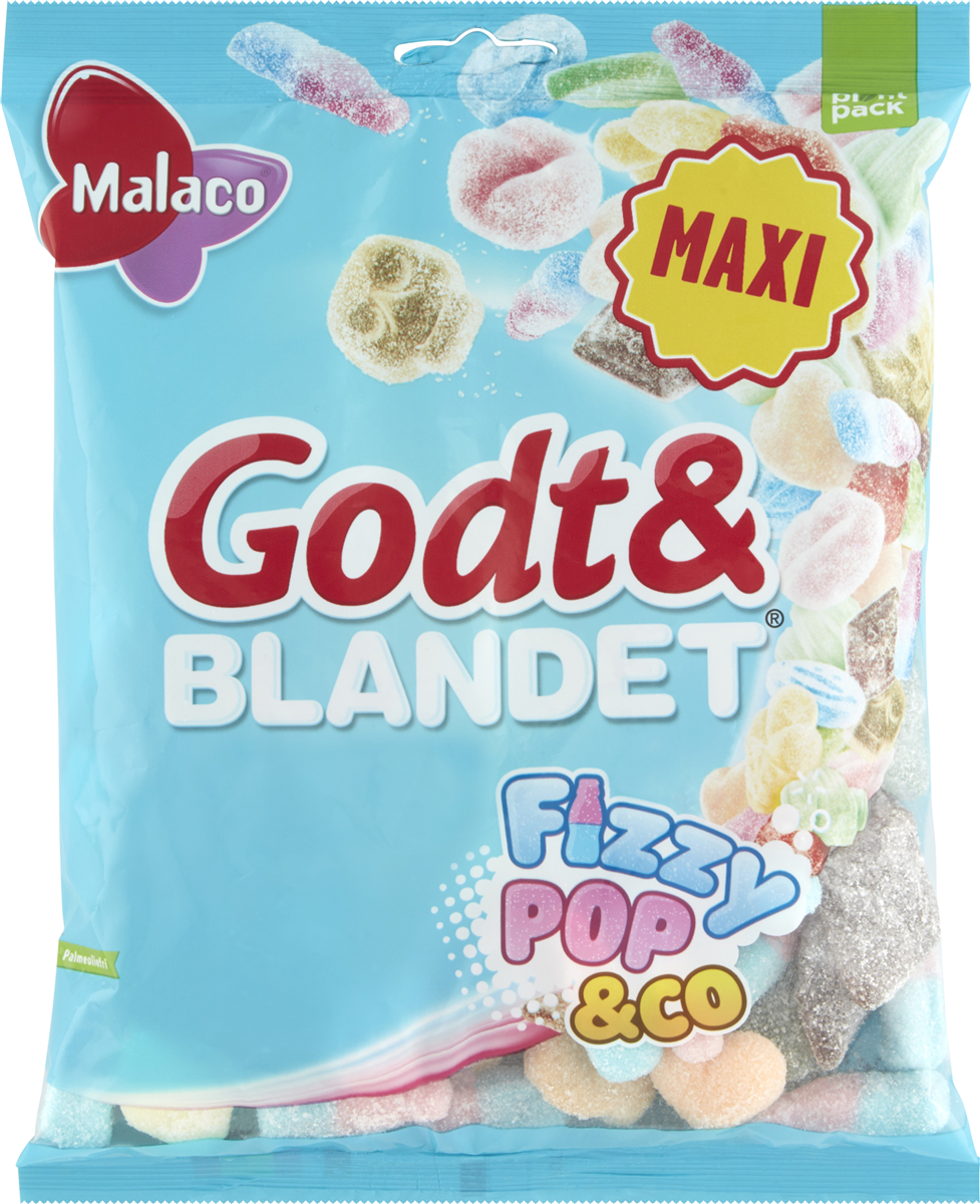 Malaco G&B Fizzy Pop & Co 325 g