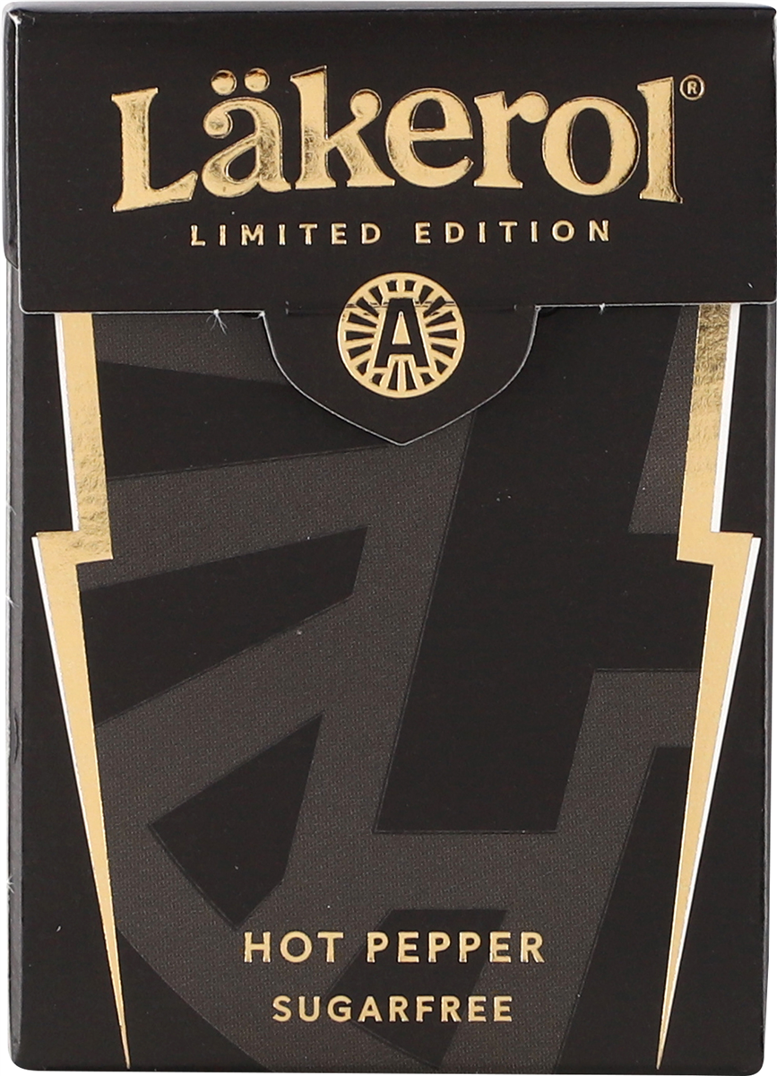 Läkerol Big Hot Pepper Lakridspastiller