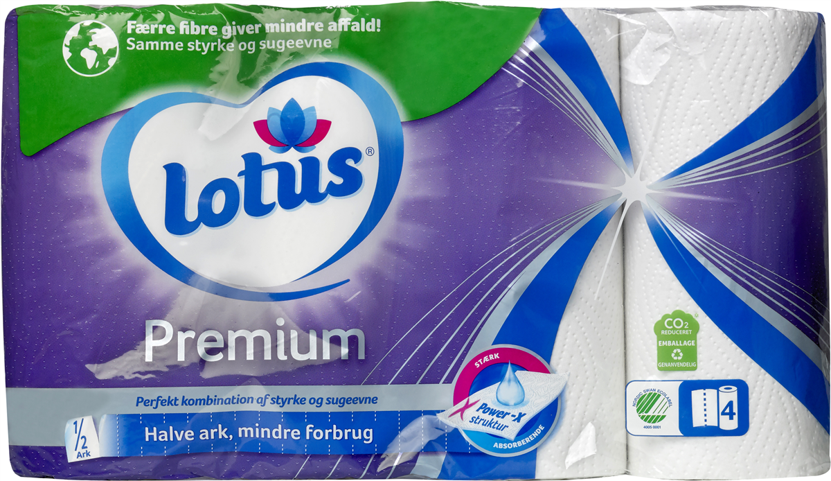 Lotus Premium Køkkenrulle