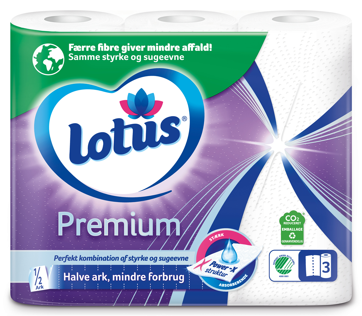 Lotus Premium Køkkenrulle