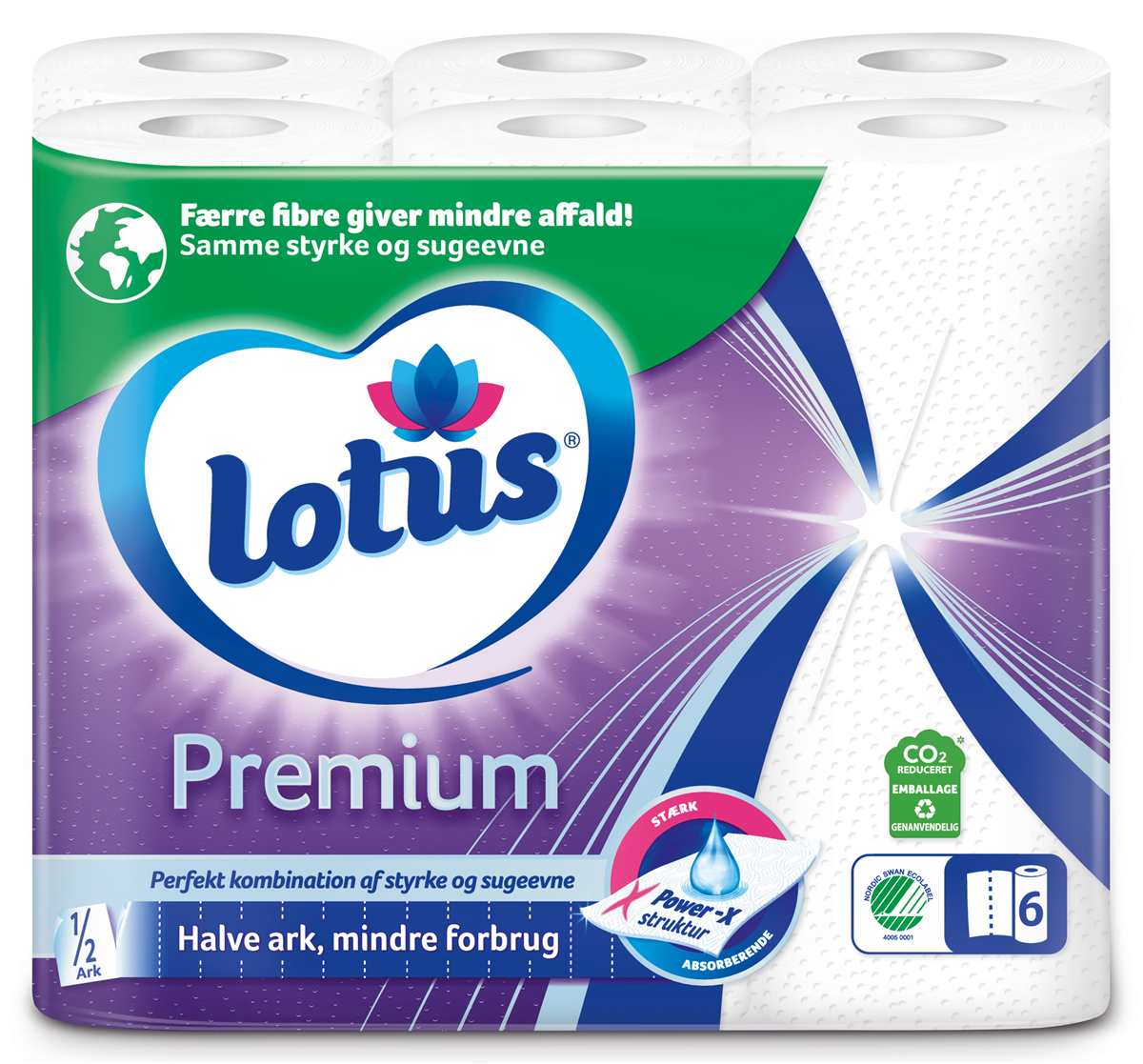 Lotus Premium Køkkenrulle