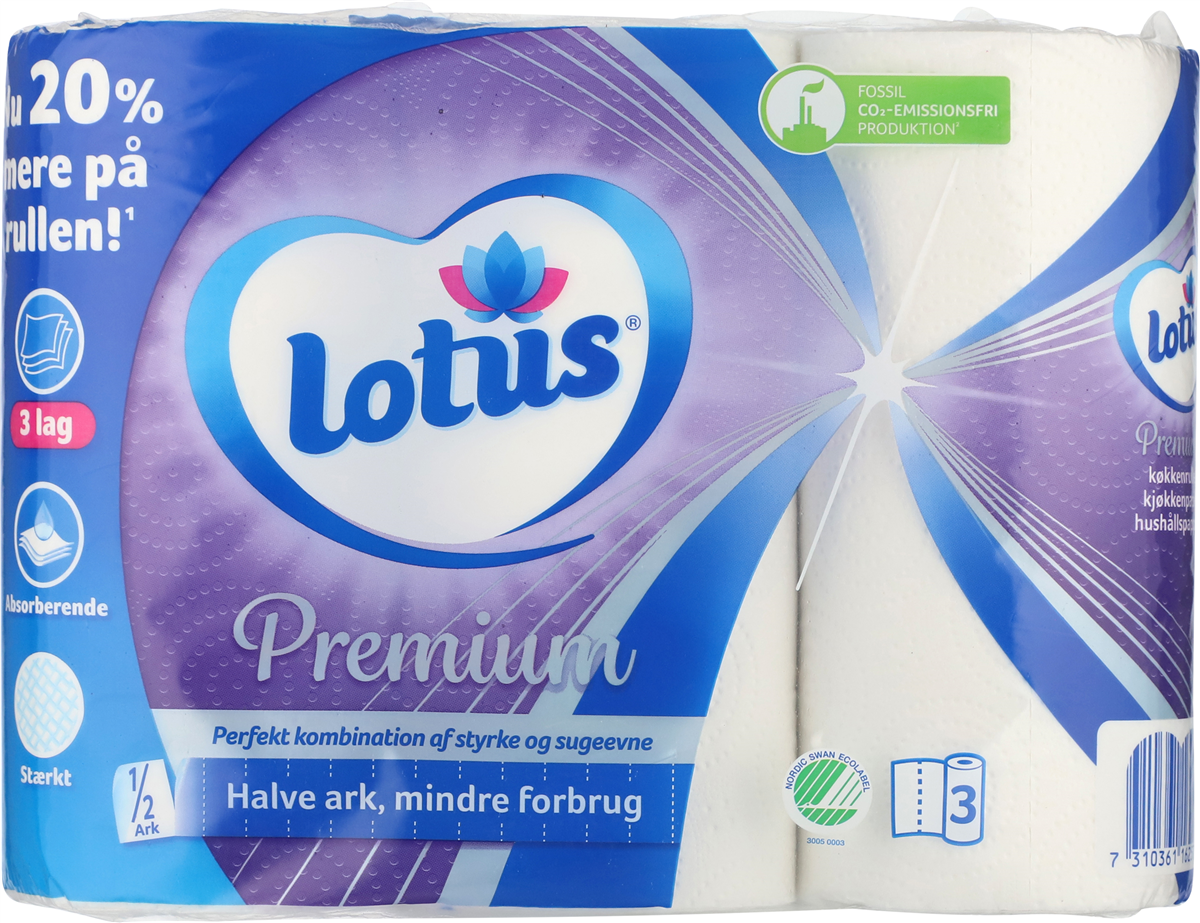 Lotus Premium Køkkenrulle