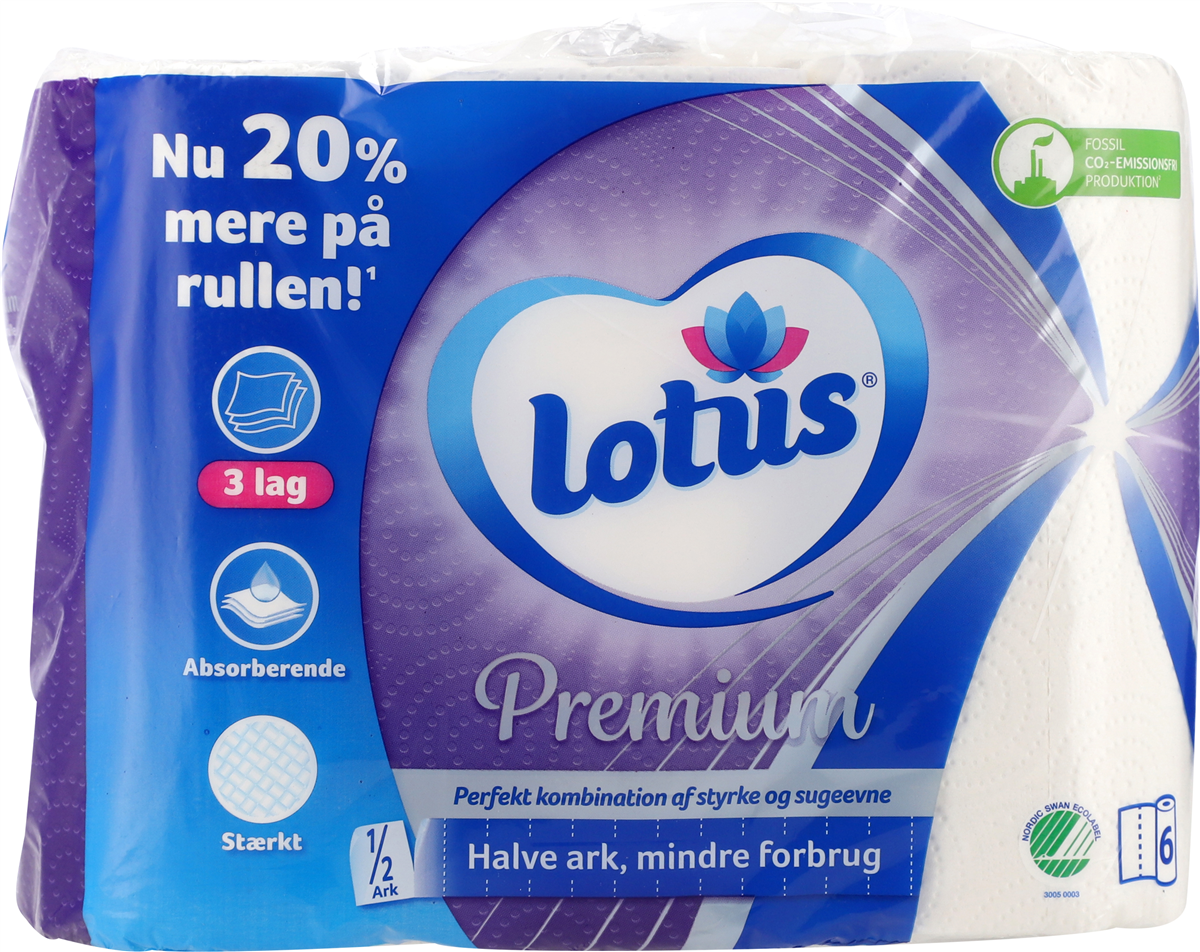 Lotus Premium Køkkenrulle