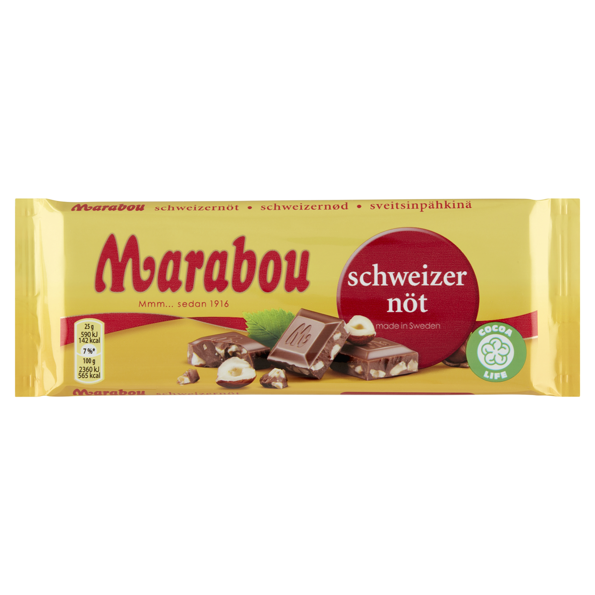 Marabou schweizernød 200 g