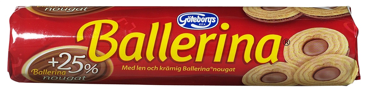 Ballerina m/nougat 200 g