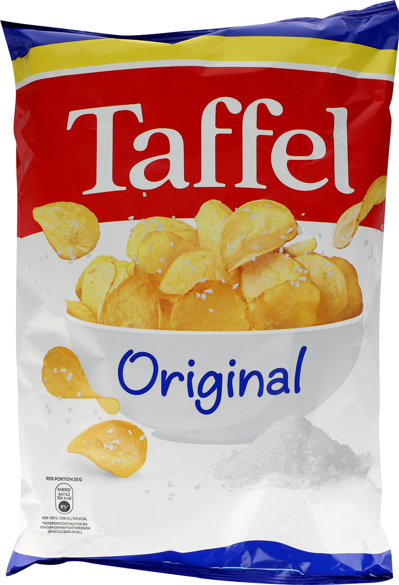 Taffel, Chips m. salt