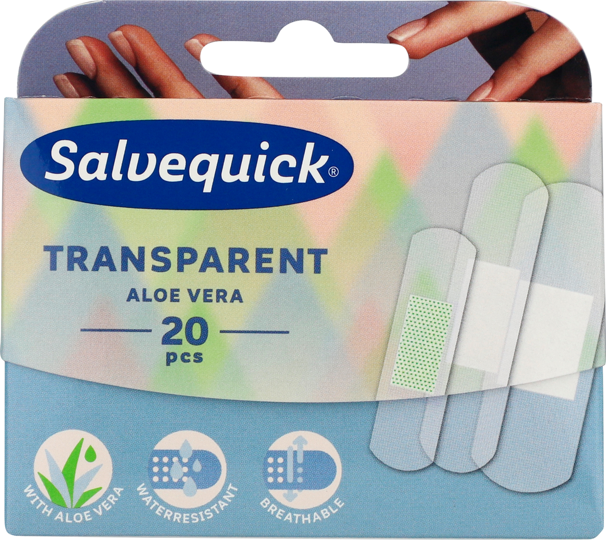 Salvequick Aloe Vera plaster 20 stk